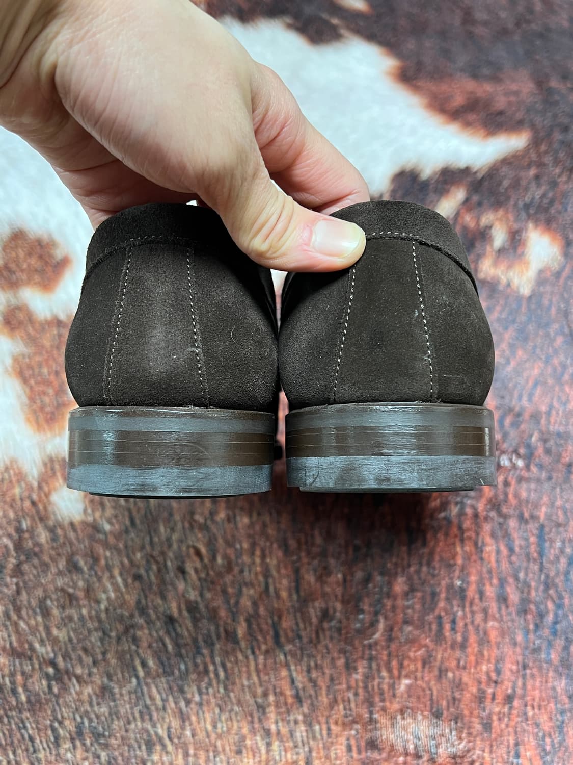 [275] 버윅 9628 스웨이드 페니로퍼 브라운 상품이미지4