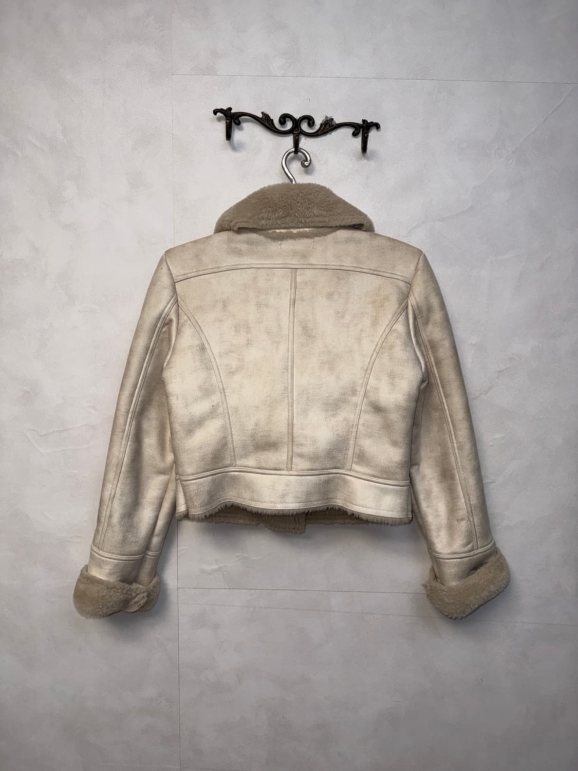 Ivory tie dye zipper detail mustang 상품이미지3