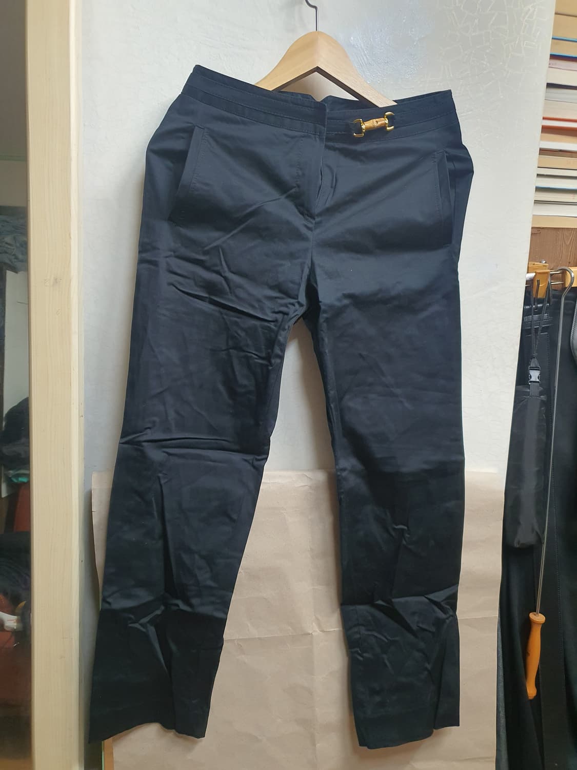 여성 유니크 블랙 팬츠 26 상품이미지1