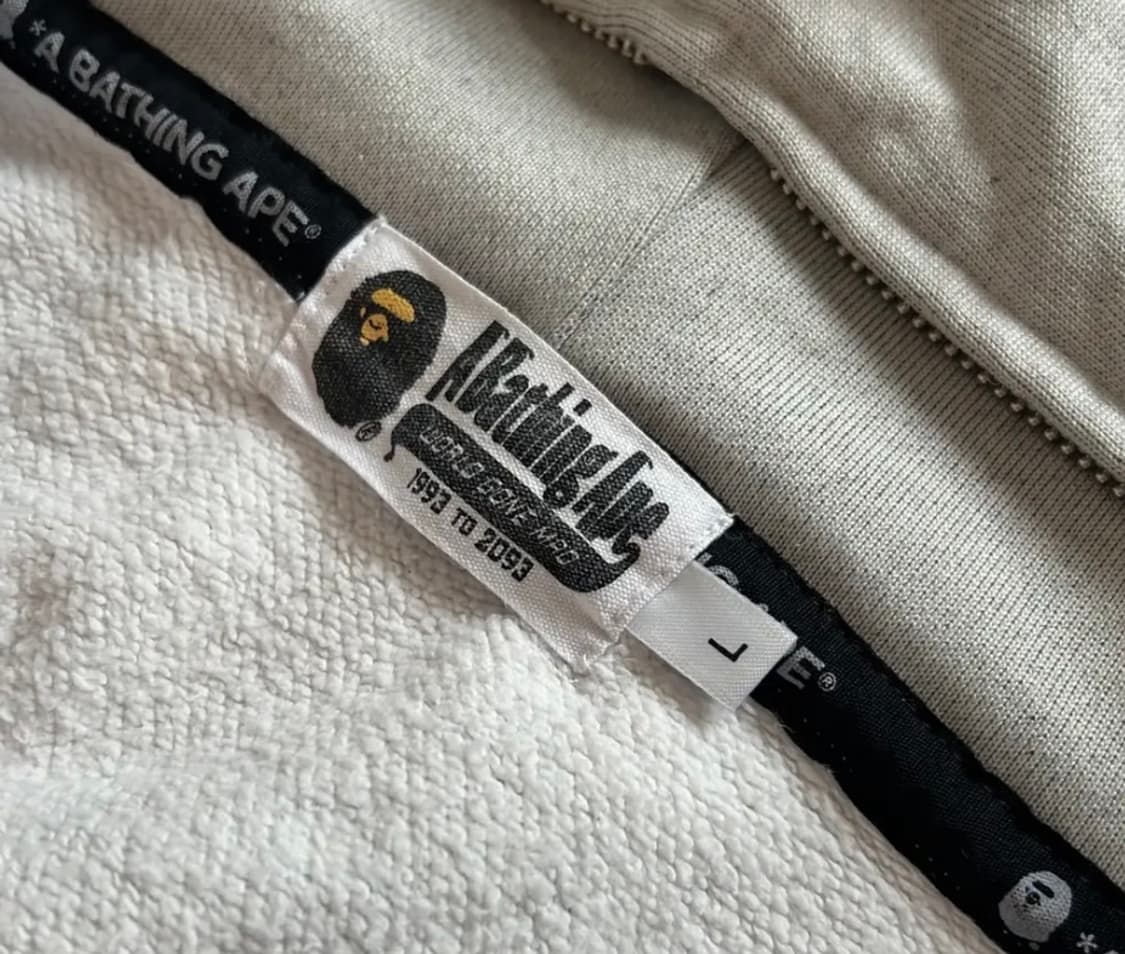 베이프 더블샤크후드집업 백계 새상품 상품이미지2