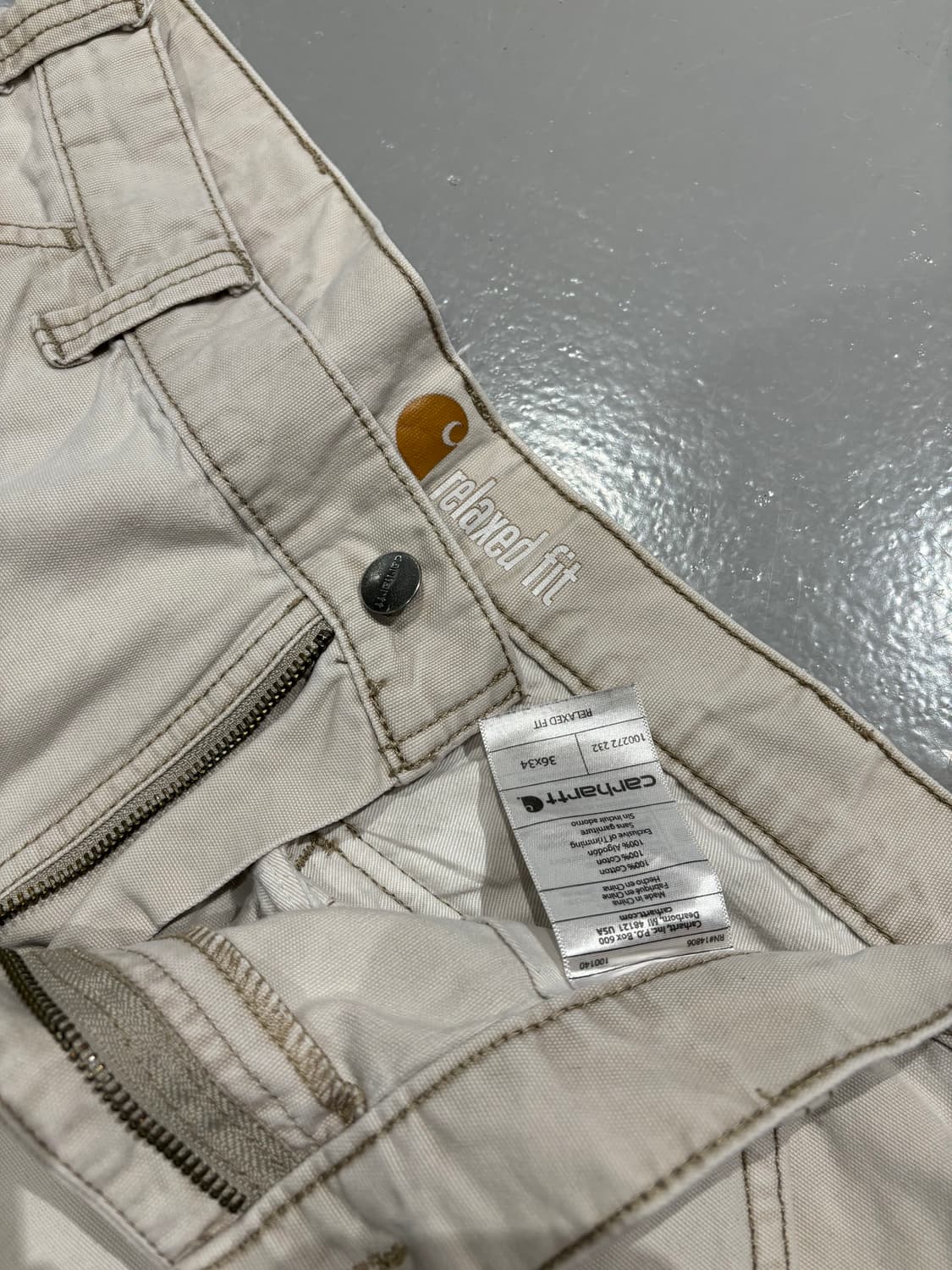 칼하트 RELAXED FIT 카고 팬츠   상품이미지7