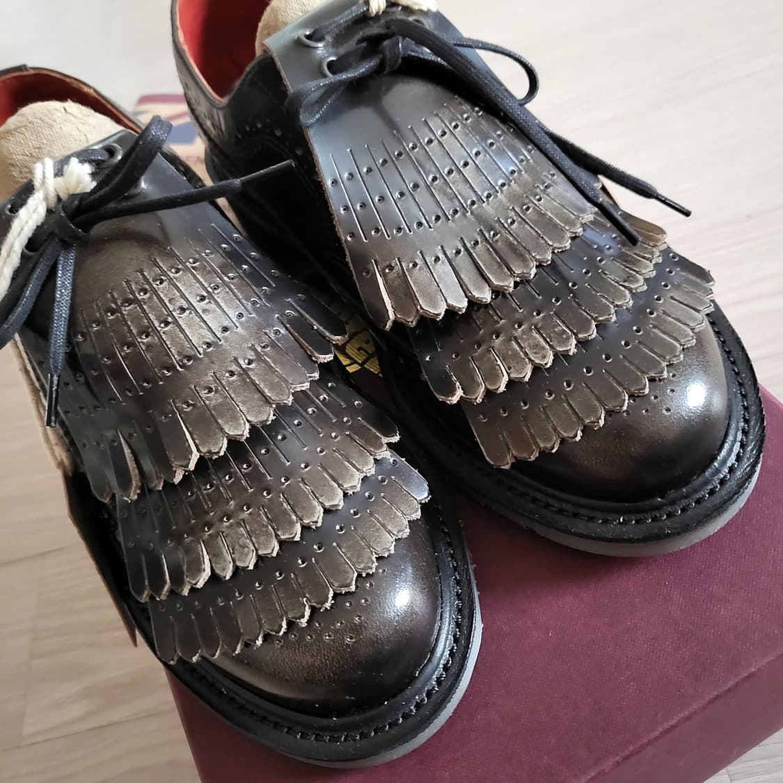 닥터마틴 엘리자베스 윙팁(uk3)새상품 상품이미지2
