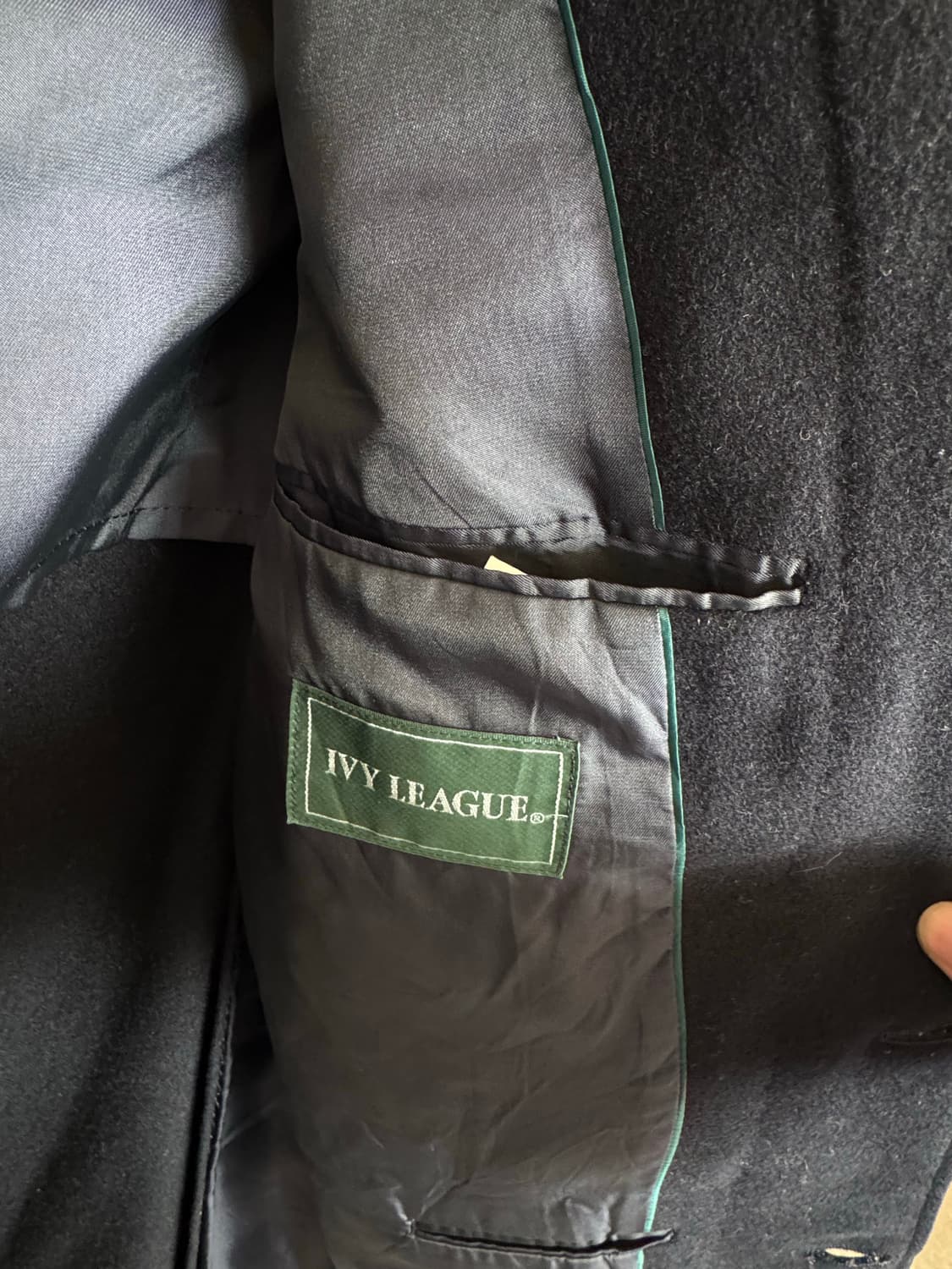 Ivy league 울 금장 블레이저  상품이미지7