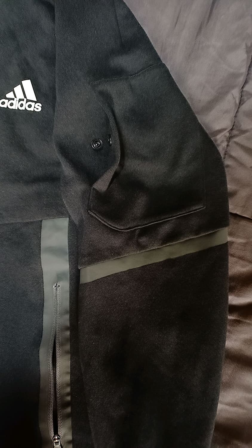 아디다스 춘추용후드집업 100 가슴53 기장68 상품이미지5