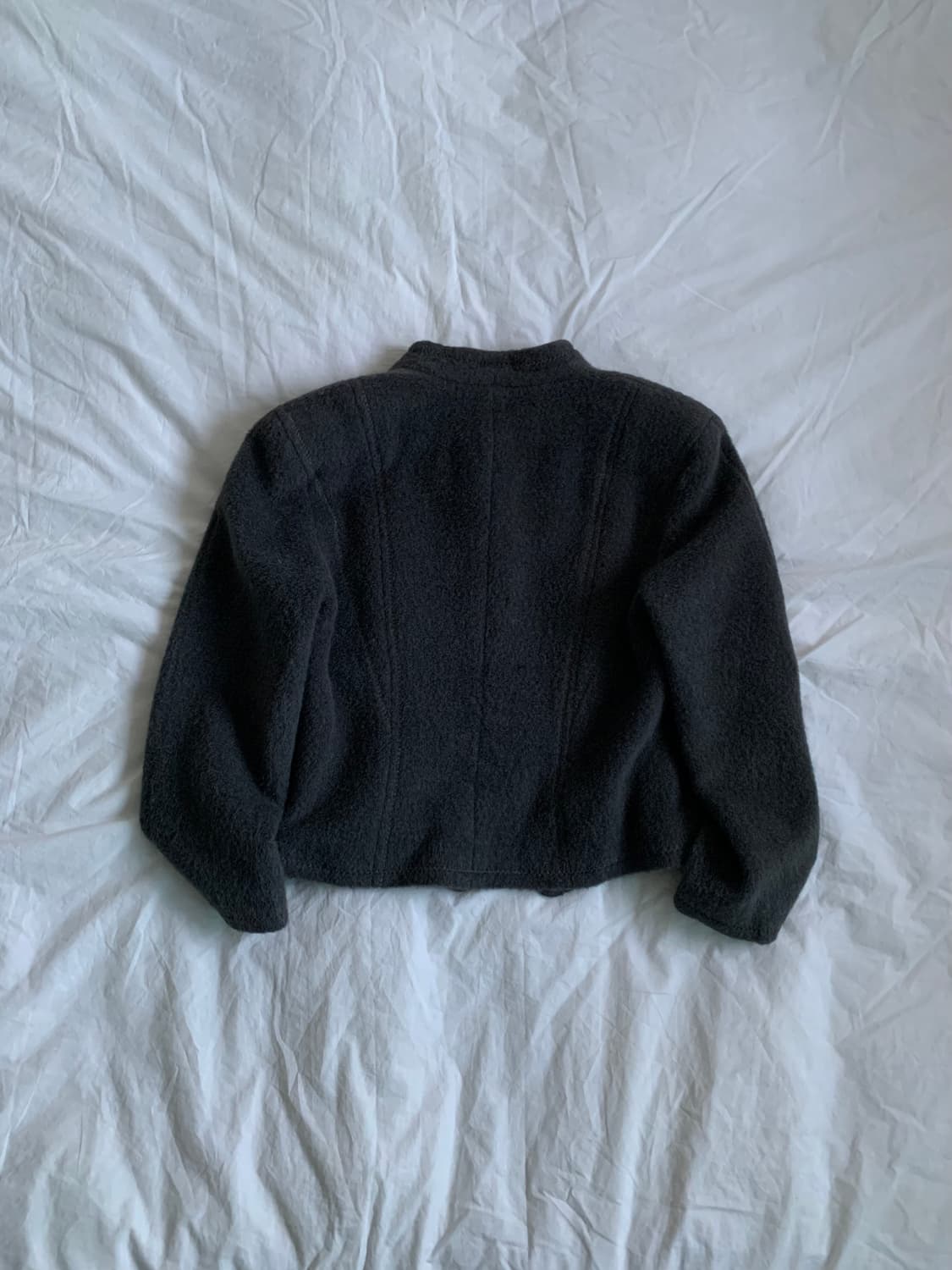 울 스티치 자켓 상품이미지4