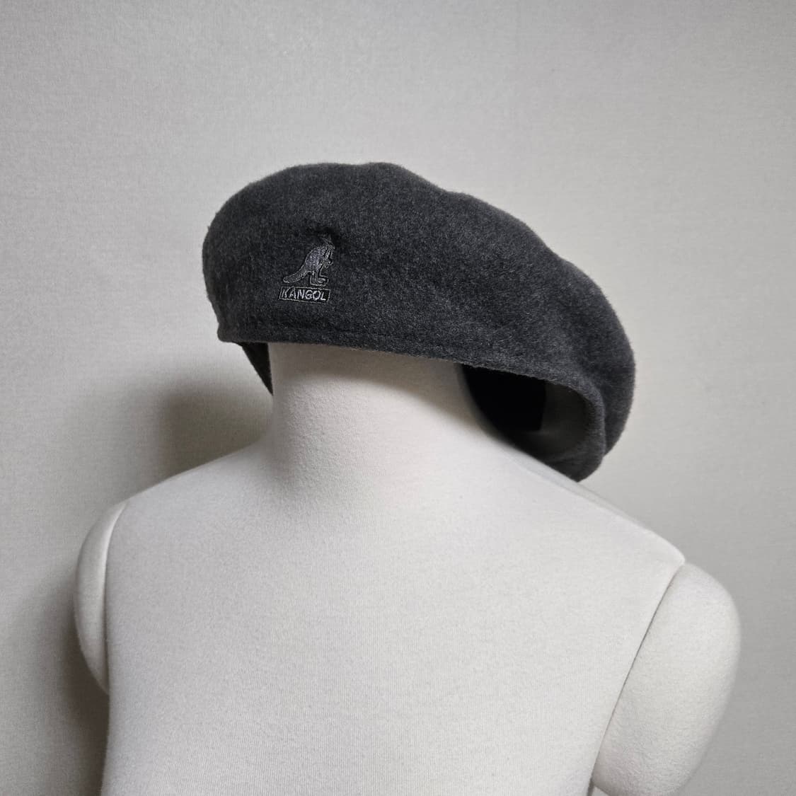 캉골 그레이 울 헌팅캡 상품이미지1