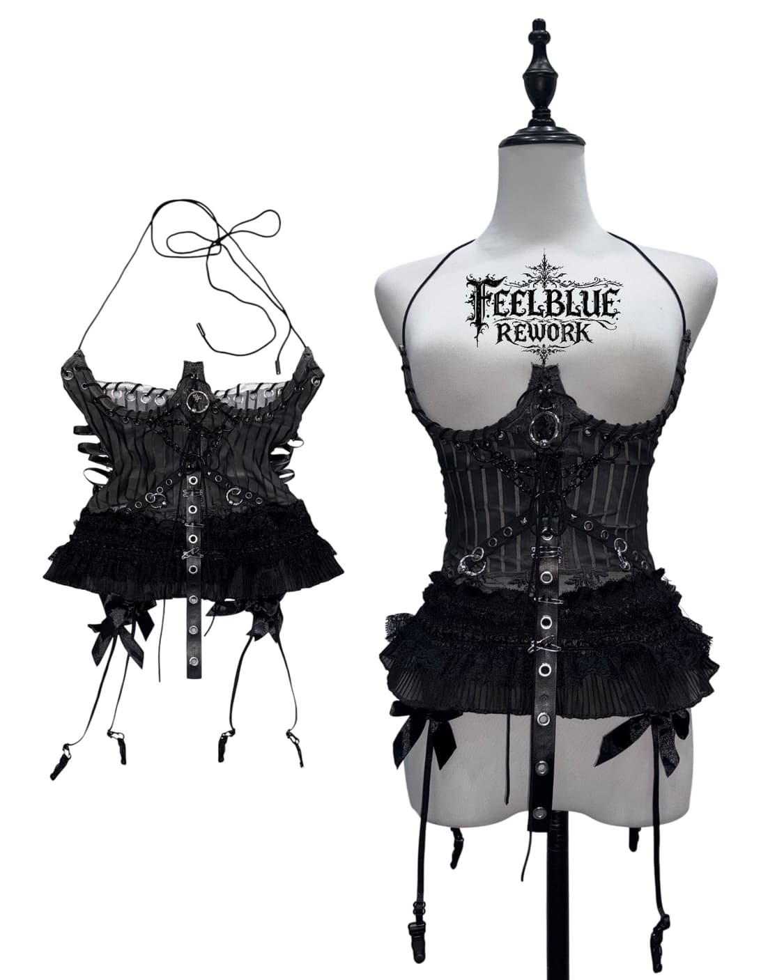 REWORK BY FEELBLUE 019 Darkbloom Corset 상품이미지5