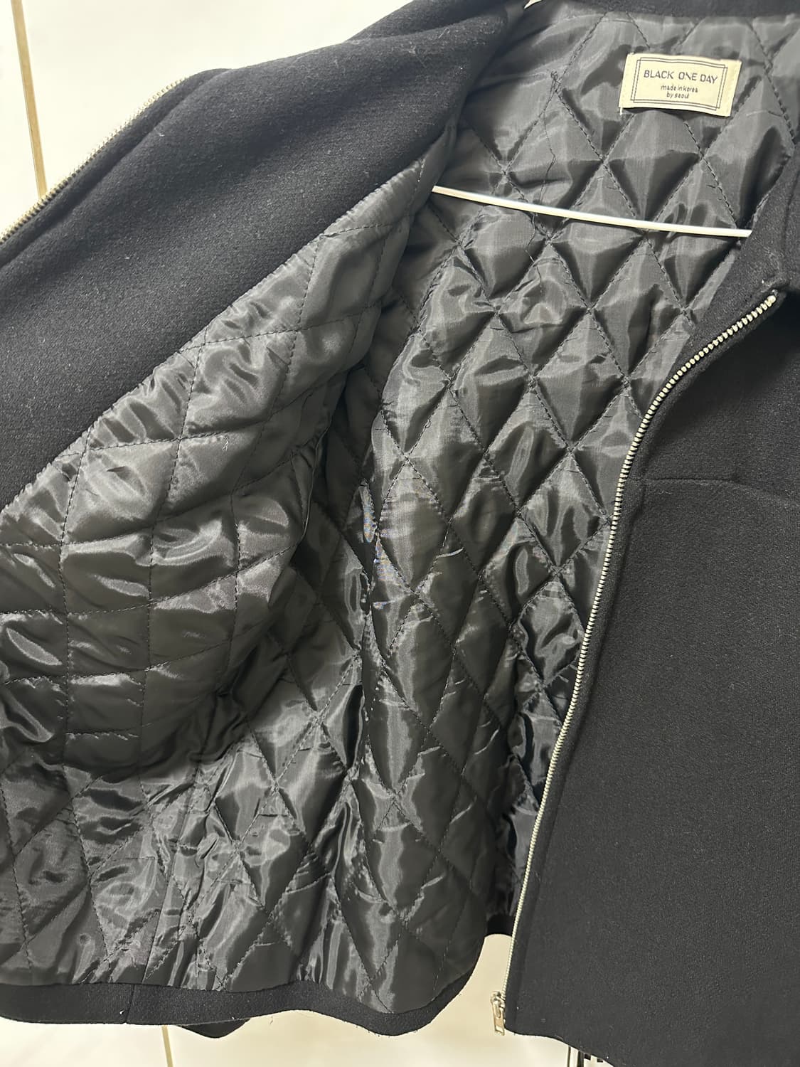 Wool Zipper Short Jacket 상품이미지4