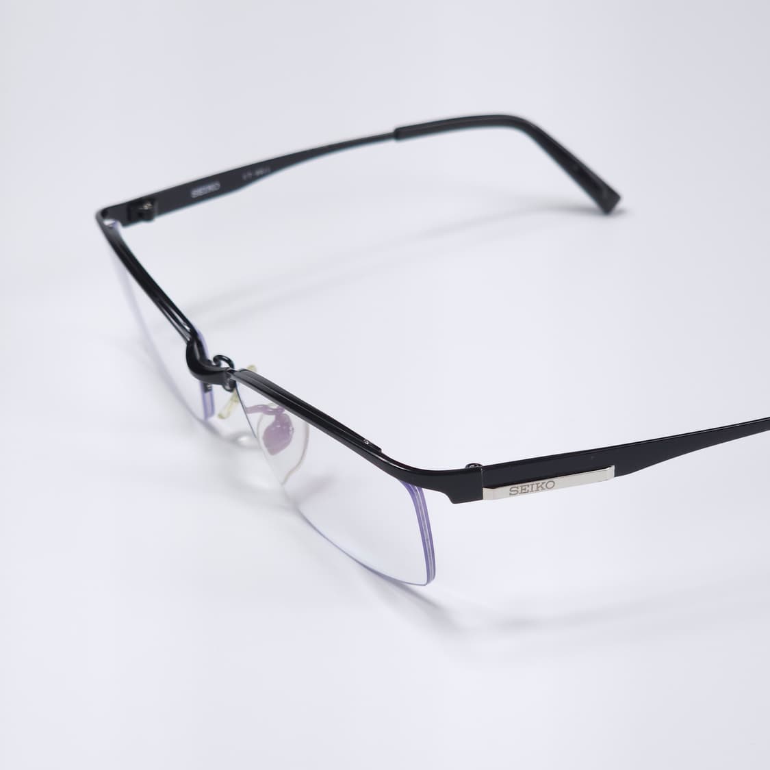 세이코 SEIKO 일본 빈티지 긱시크 반무테 안경 상품이미지4