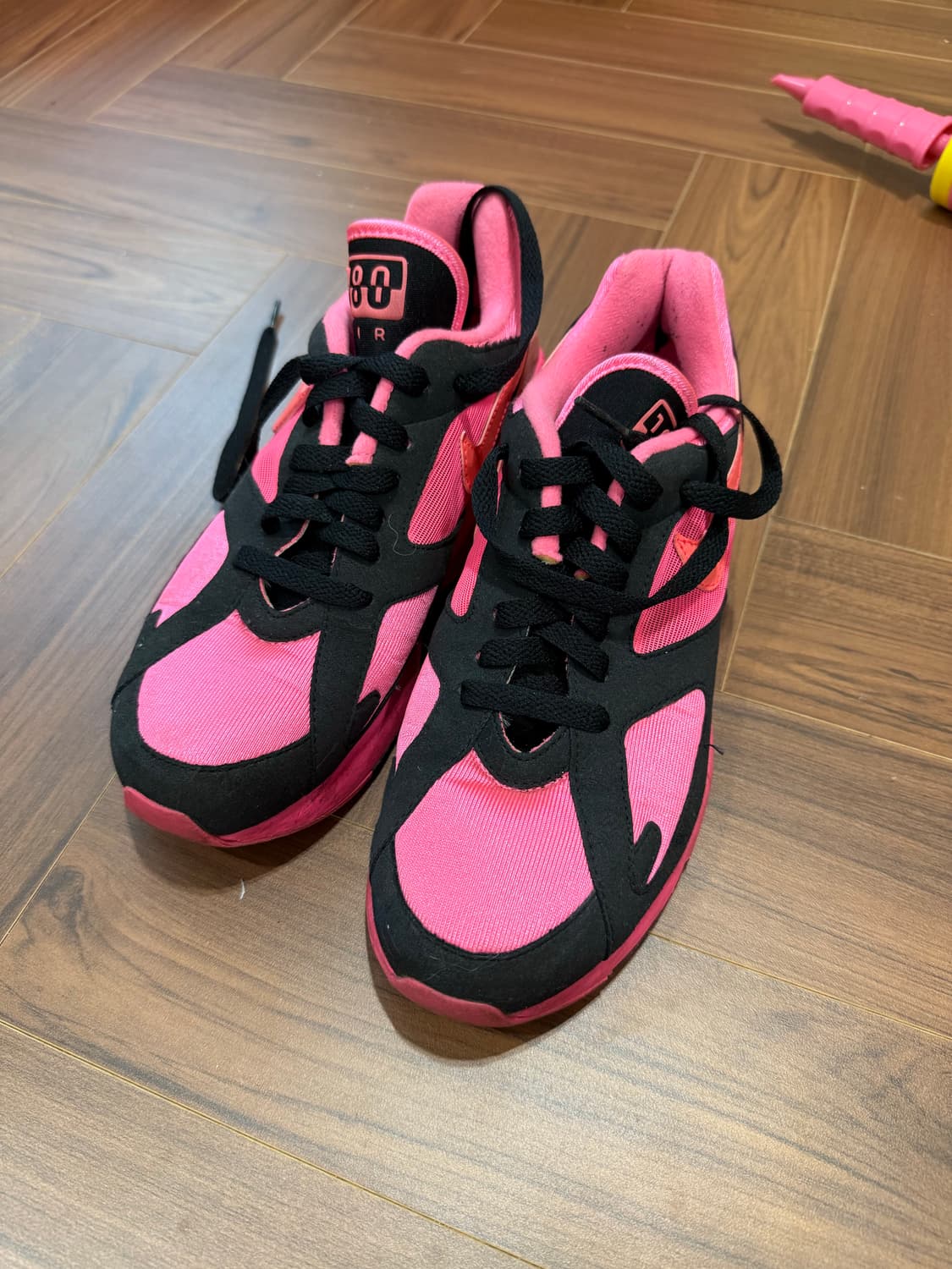 나이키 x 꼼데가르송 옴므 플러스 에어맥스 180 핑크  상품이미지1