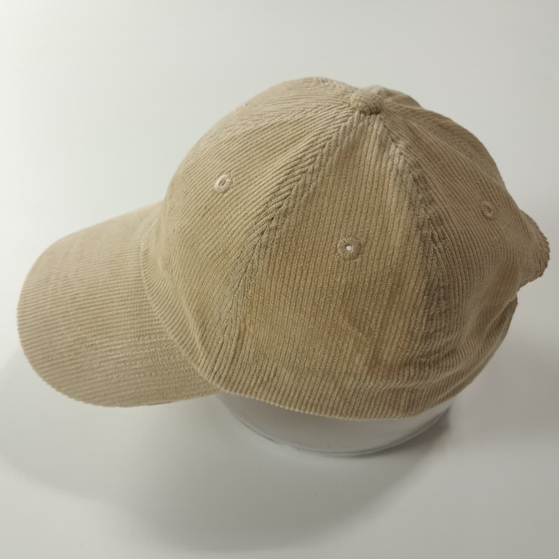 CK330 폴로 라이트베이지 코듀로이 볼캡 모자 상품이미지4