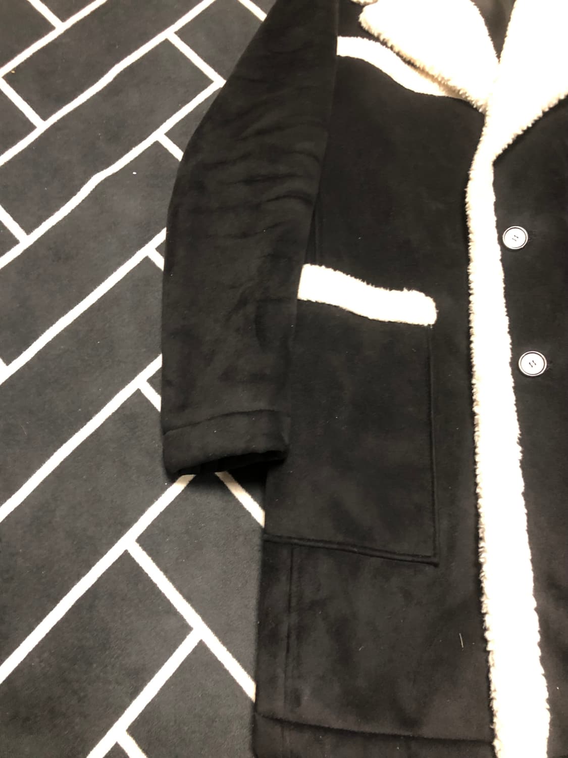 (80%할인중)시스템옴므 프리미엄 무스탕 코트/톰브라운 샤넬 스톤에르메스 상품이미지2