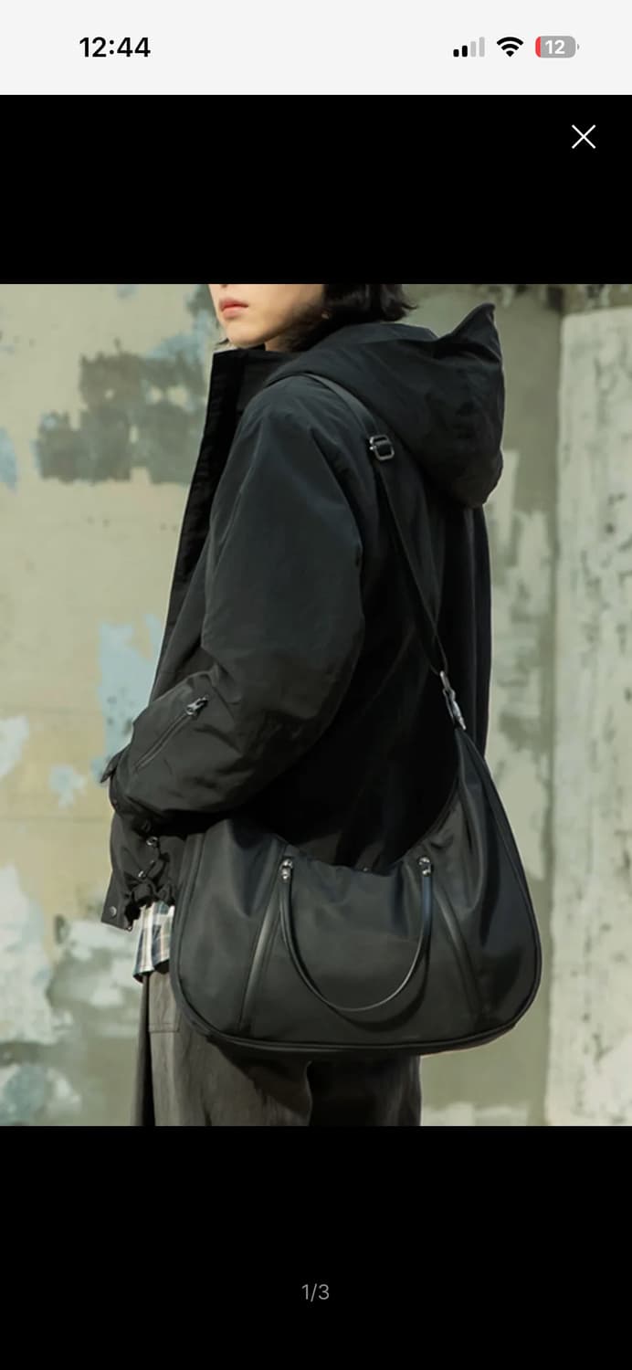비긴202 나일론 호보백 상품이미지2