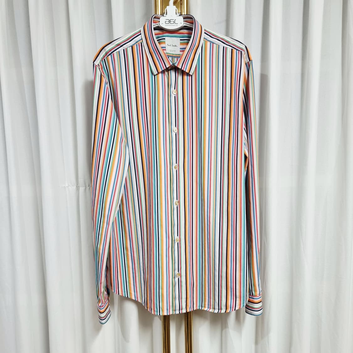 폴스미스 스트라이프 셔츠 롱슬리브 (95사이즈) 상태최상 상품이미지1