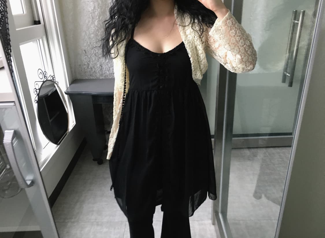 lace strap dress 상품이미지2