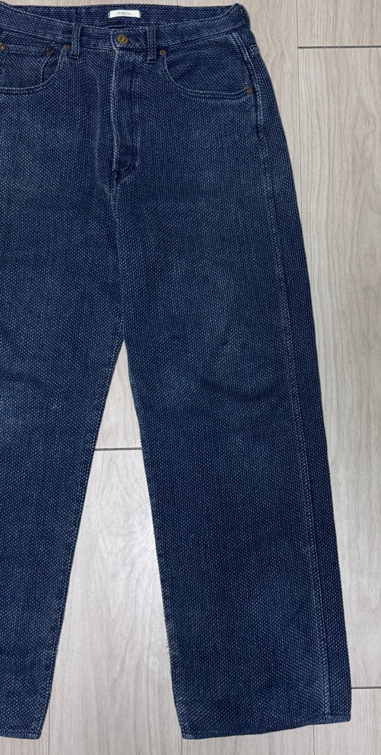 Kibata SASHIKO PANTS - Old Blue 3사이즈 상품이미지2