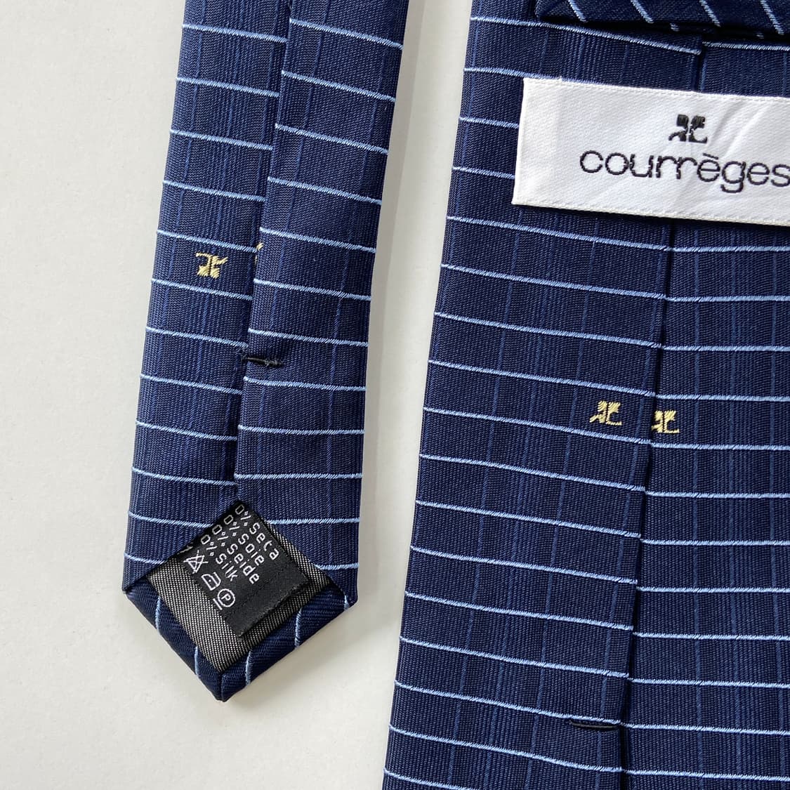 꾸레쥬 정품 명품 모노그램 넥타이 (COURREGES) 상품이미지6