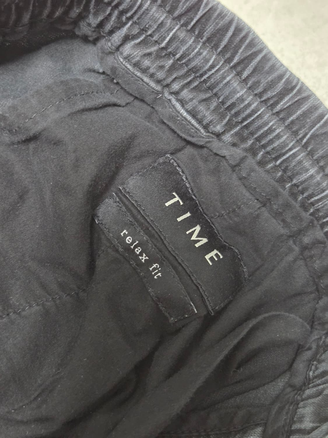 타임(TIME) 릴렉스핏 카고 밴딩 팬츠 상품이미지3