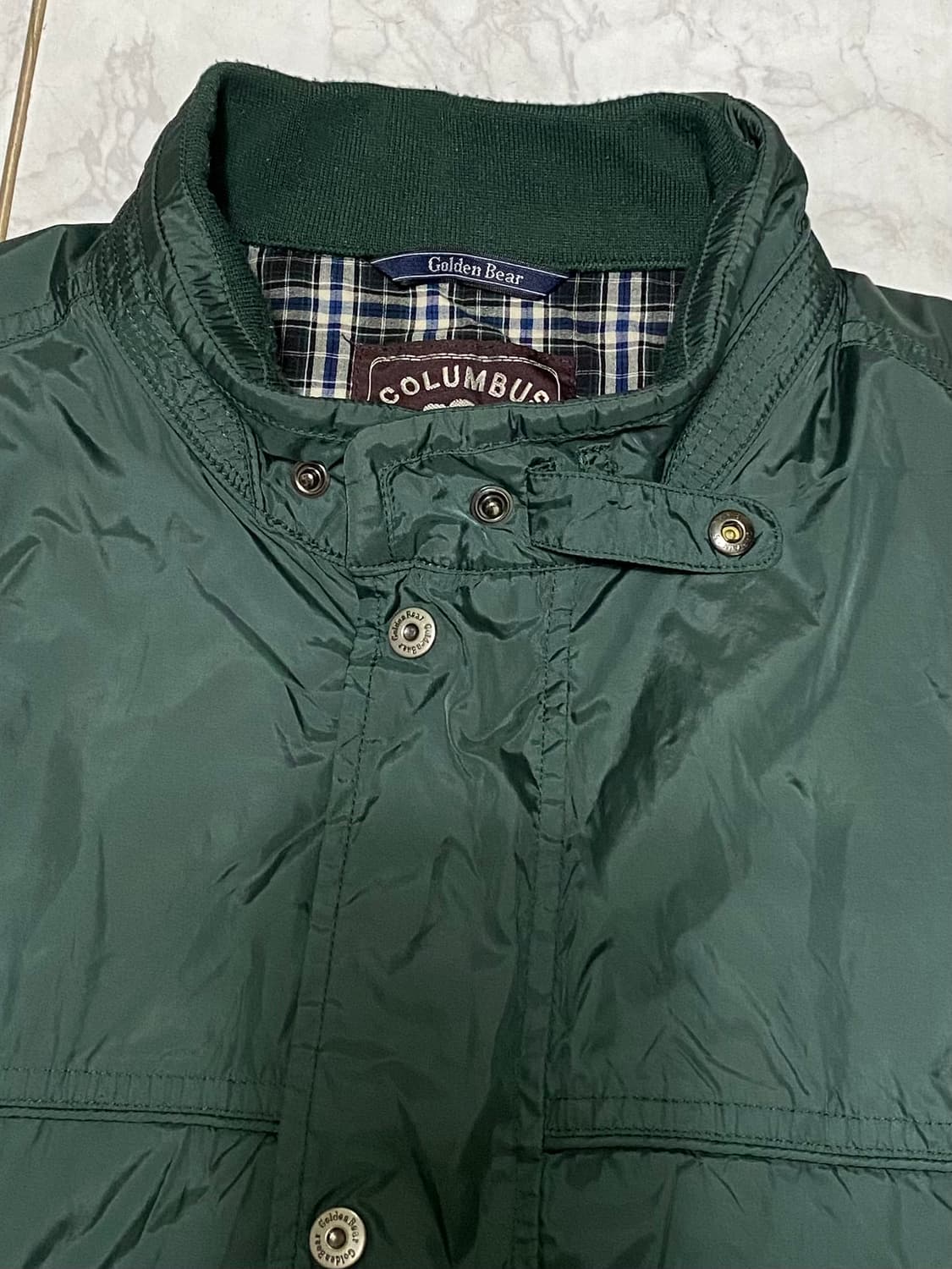 빈티지 그린 베스트 조끼 100 ~ 105 상품이미지2