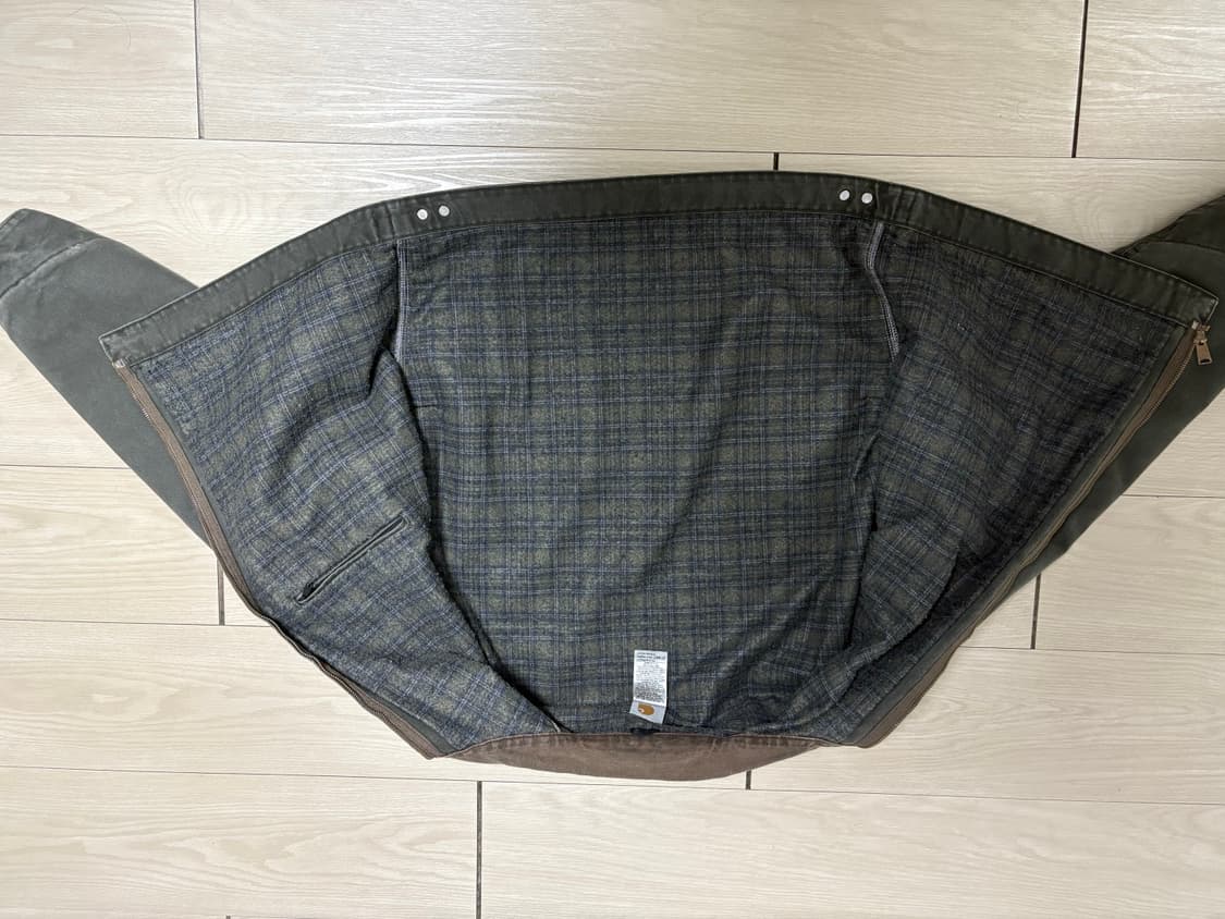 칼하트 j97 모스 그린 XL - 레귤러 상품이미지3