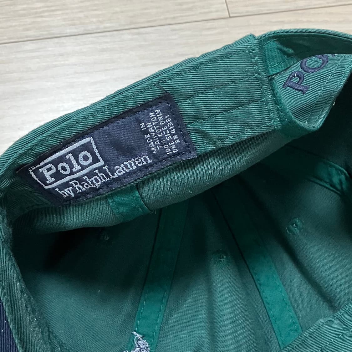 [Polo] 90s 폴로 랄프로렌 볼캡 그린 상품이미지7