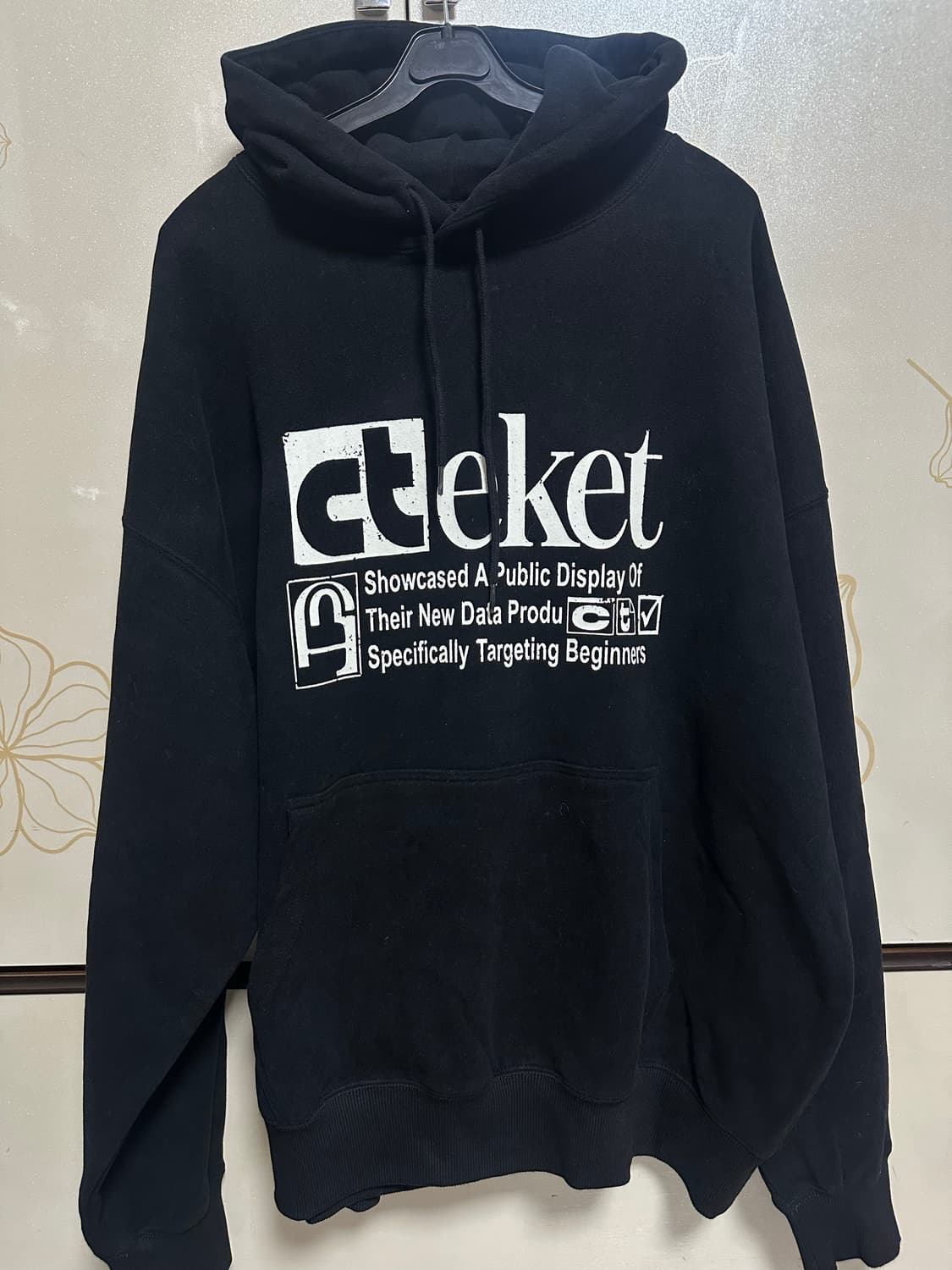 테켓 후드티 상품이미지2