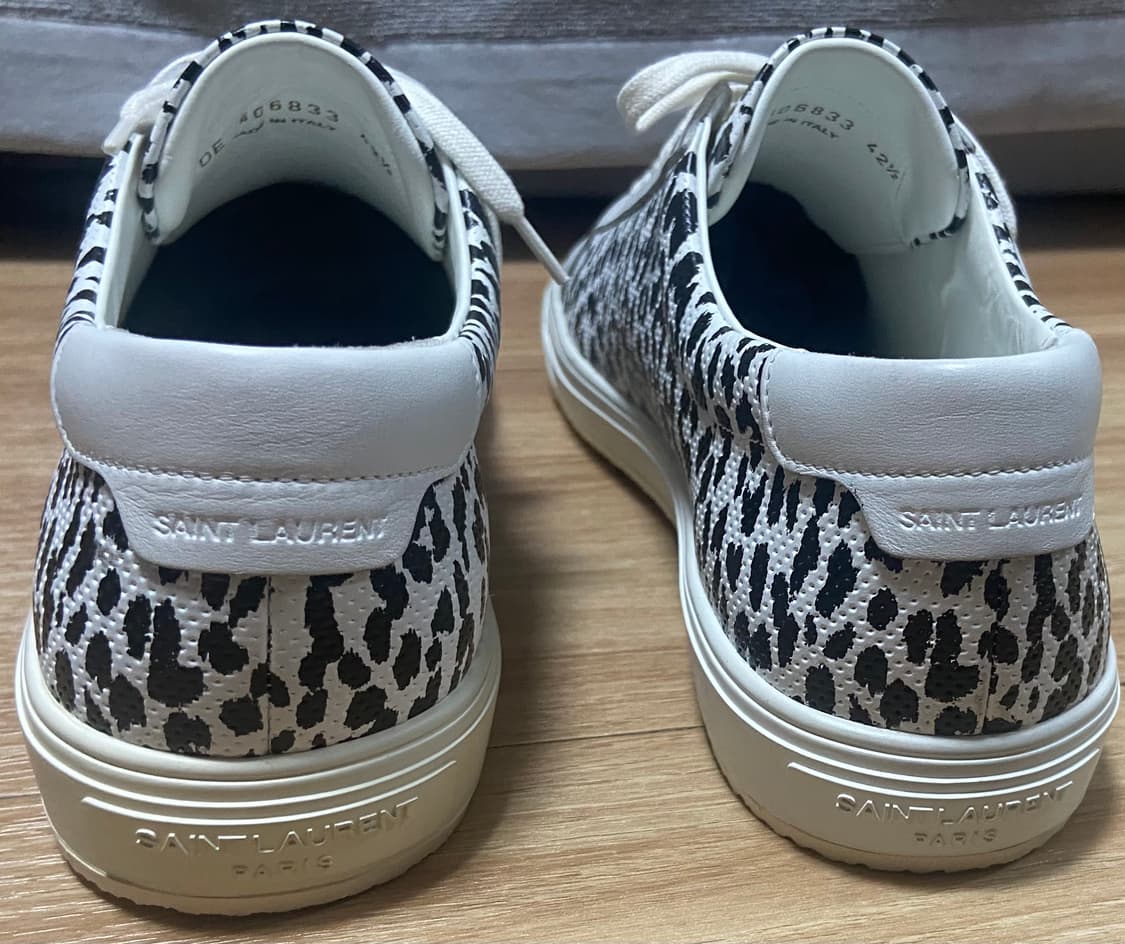 생로랑 앤디스니커즈 베이비캣 레더 42.5 가죽 상품이미지3