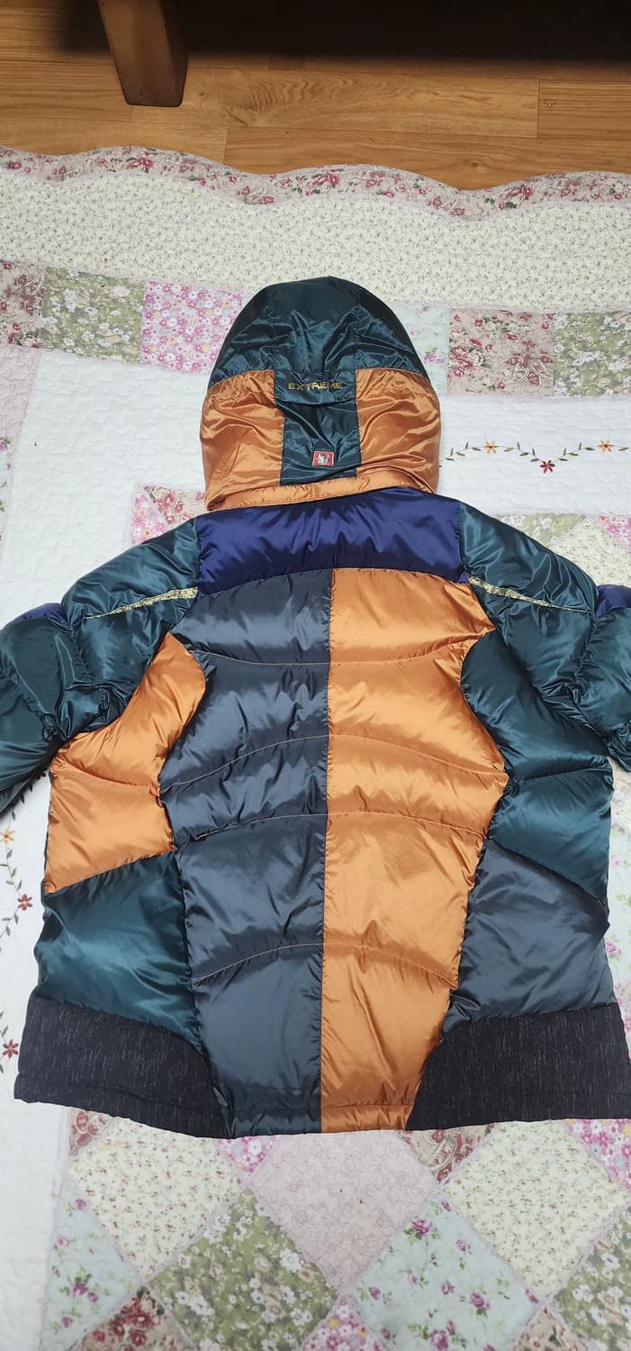 블랙야크 대장 프리미엄구스다운 패딩점퍼115 실측110새급 상품이미지2