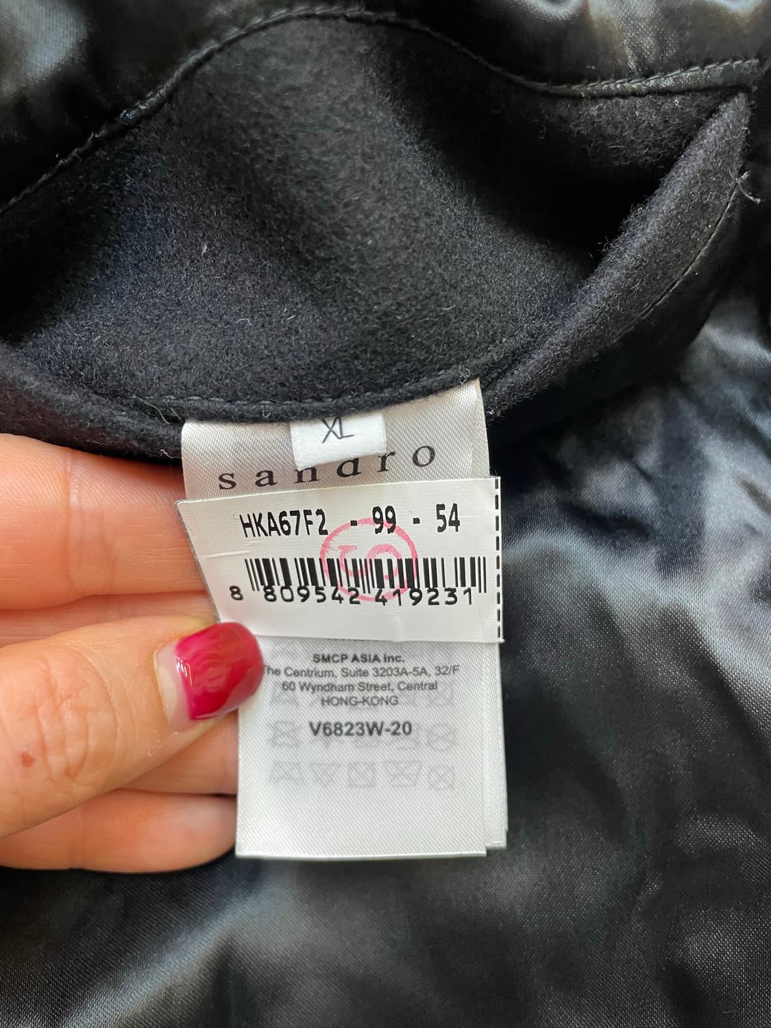 산드로옴므블루종자켓 상품이미지6