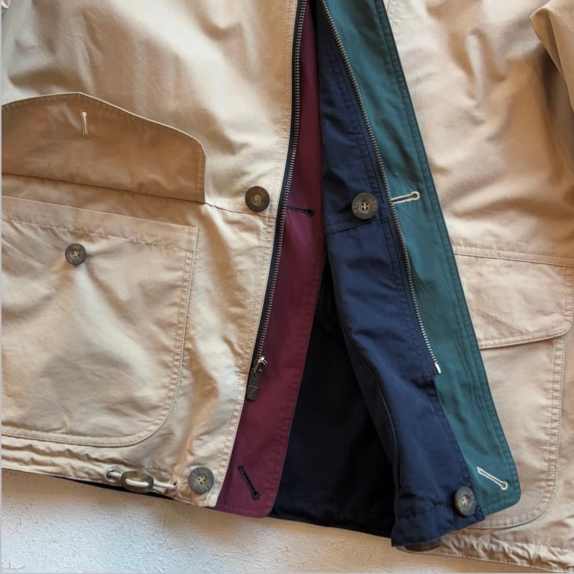   입생로랑 리버시블 사파리 자켓 상품이미지5