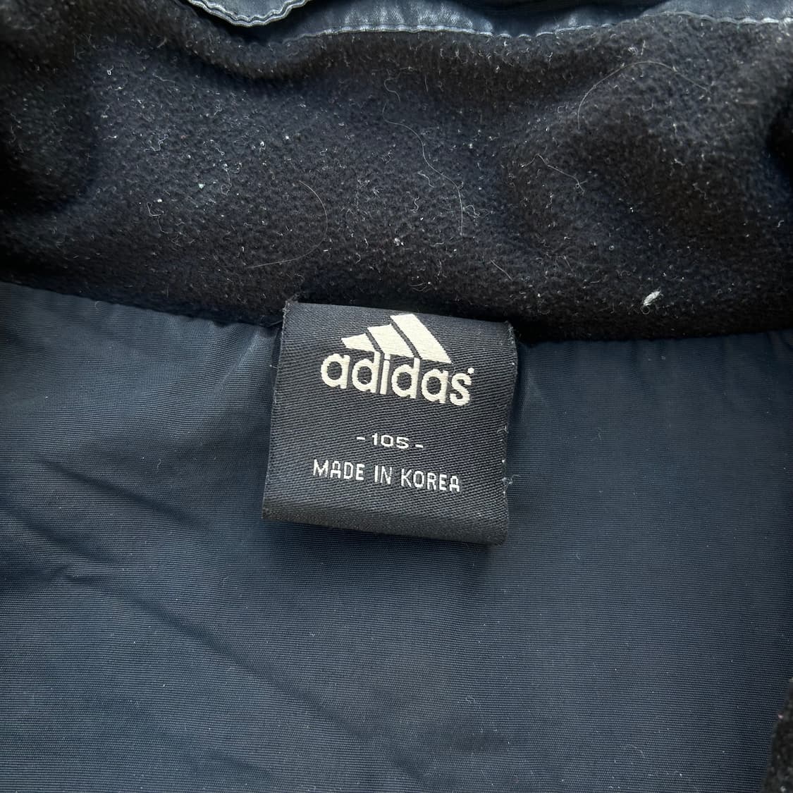 아디다스 블랙 사이드로고 바람막이 상품이미지5