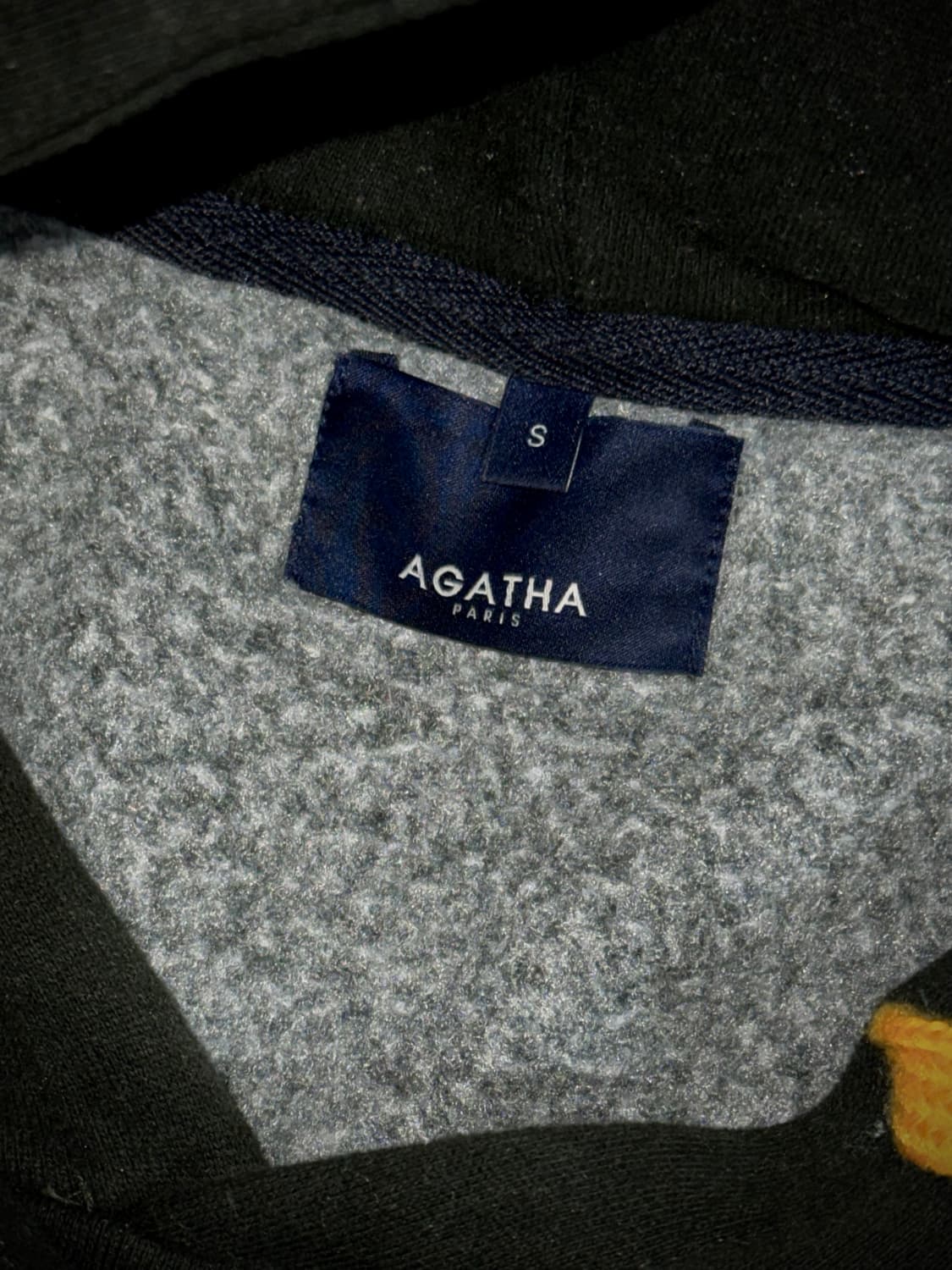 아가타 파리 도그 빅로고 후드티 S 상품이미지4