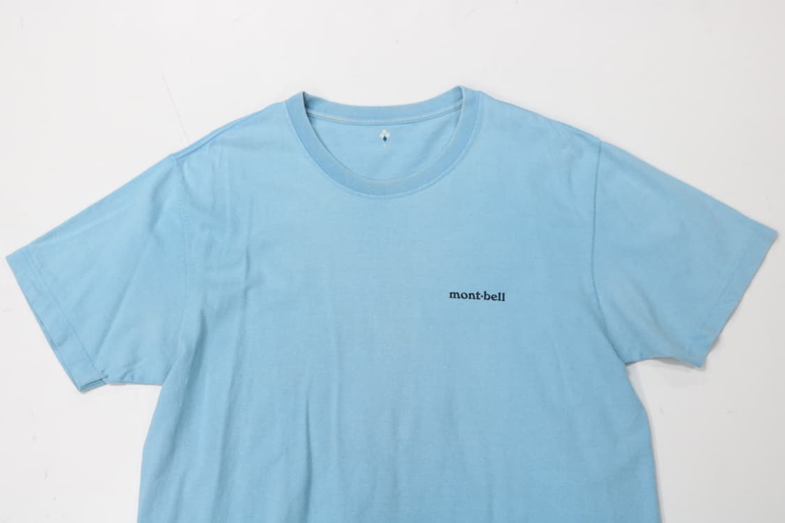 몽벨 x 데즈카 프로덕션 카파 백 프린팅 하늘색 반팔 티셔츠 (L) 상품이미지7