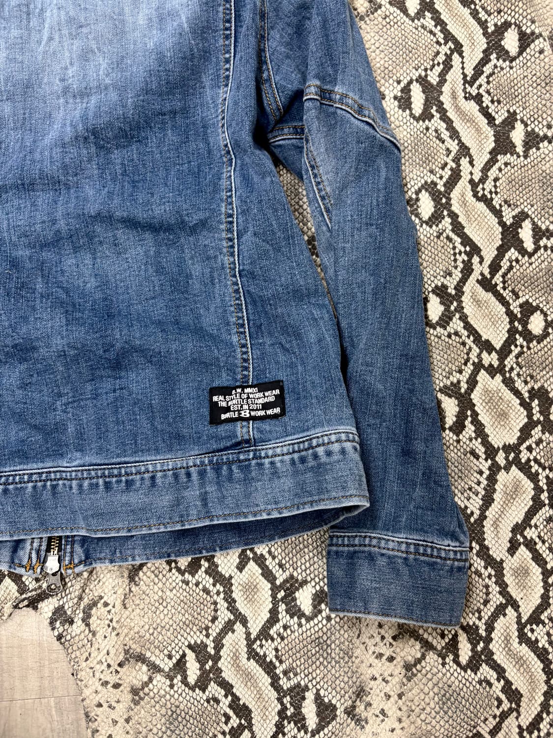 “Vintage”Y2K Mood Denim Jacket 상품이미지7