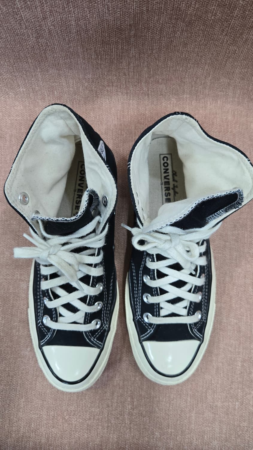 컨버스 일회착용 255mm- 남 녀  척 70 클래식 스니커즈 운동화 상품이미지2