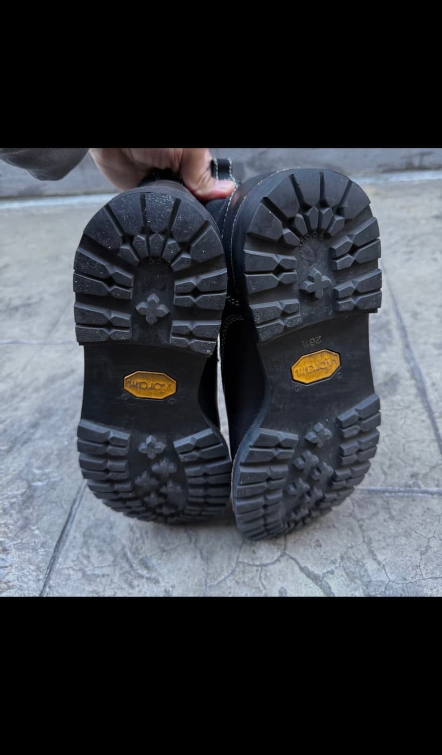 꼼데가르송 옴므 스티치 이중 도킹 부츠 상품이미지3