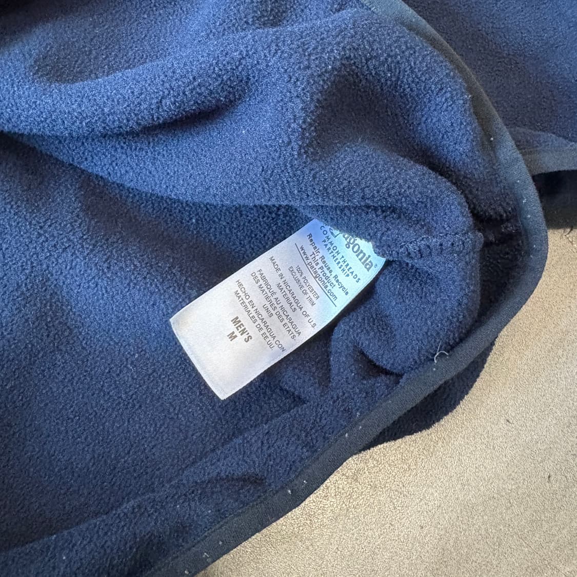 파타고니아 라이트 웨이트 네이비 신칠라 스냅티 상품이미지7