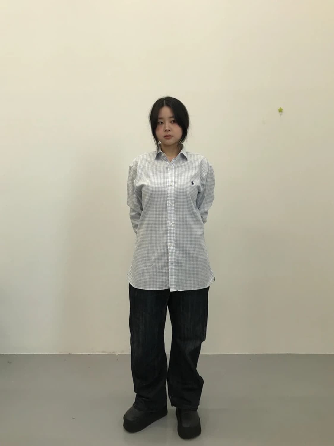 Polo RL Slim Fit Check Shirt 상품이미지2