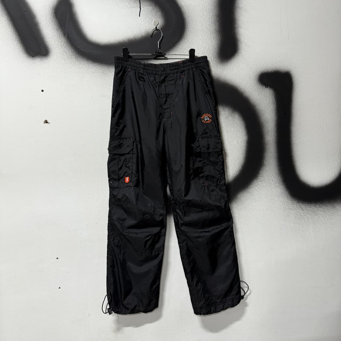 VTG 빈티지 원포인트 나일론 스트링 밴딩 카고 팬츠 상품이미지1