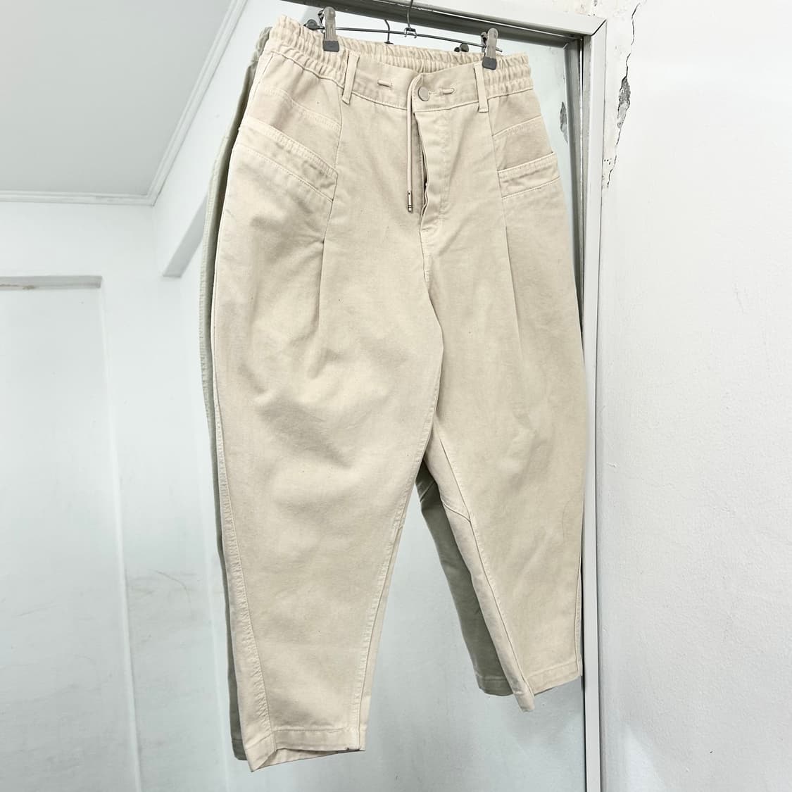 송지오 옴므 코튼 캐롯 팬츠 상품이미지4