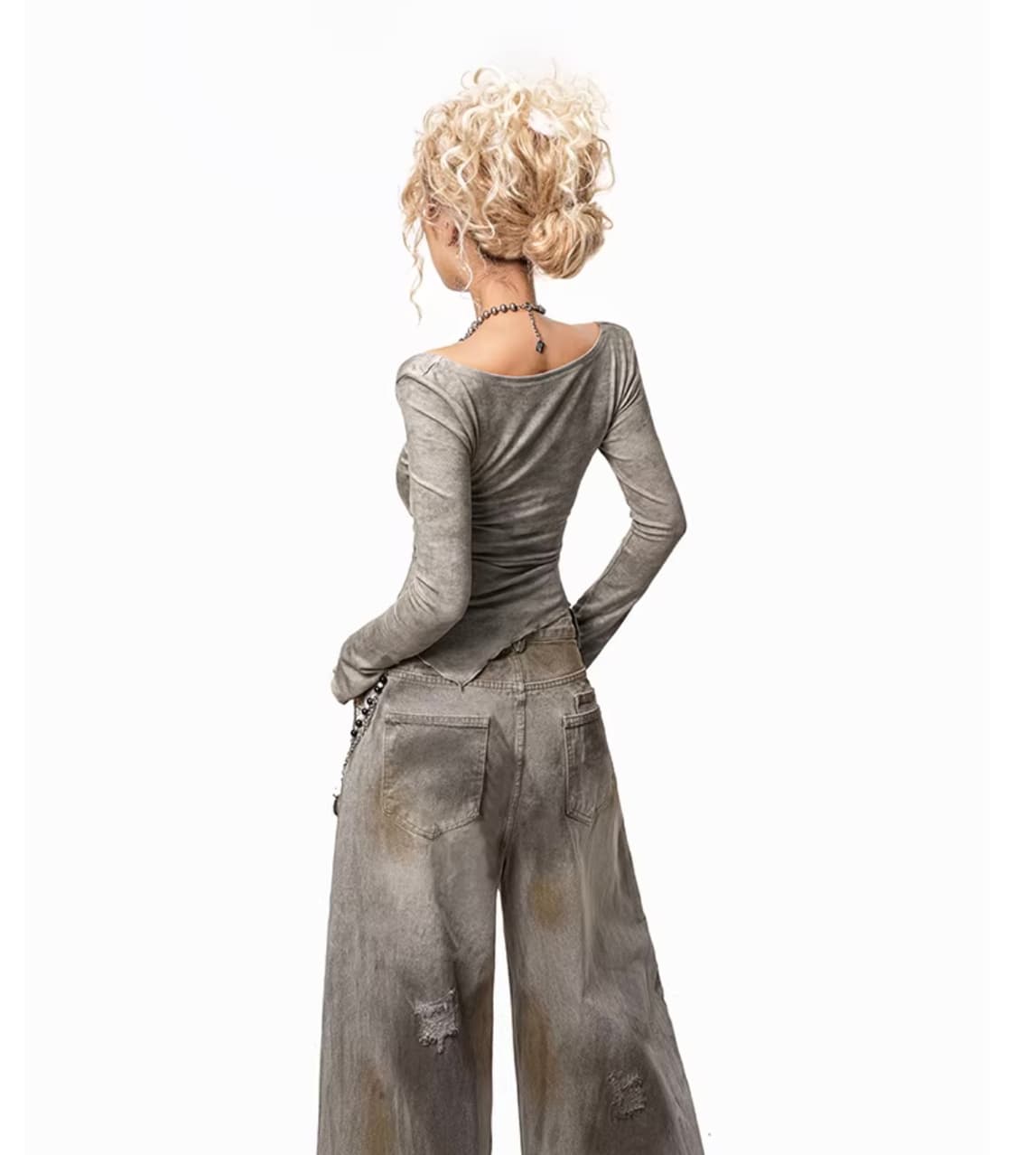 빈티지 슬리브 탑 vintage sleeve top 상품이미지4