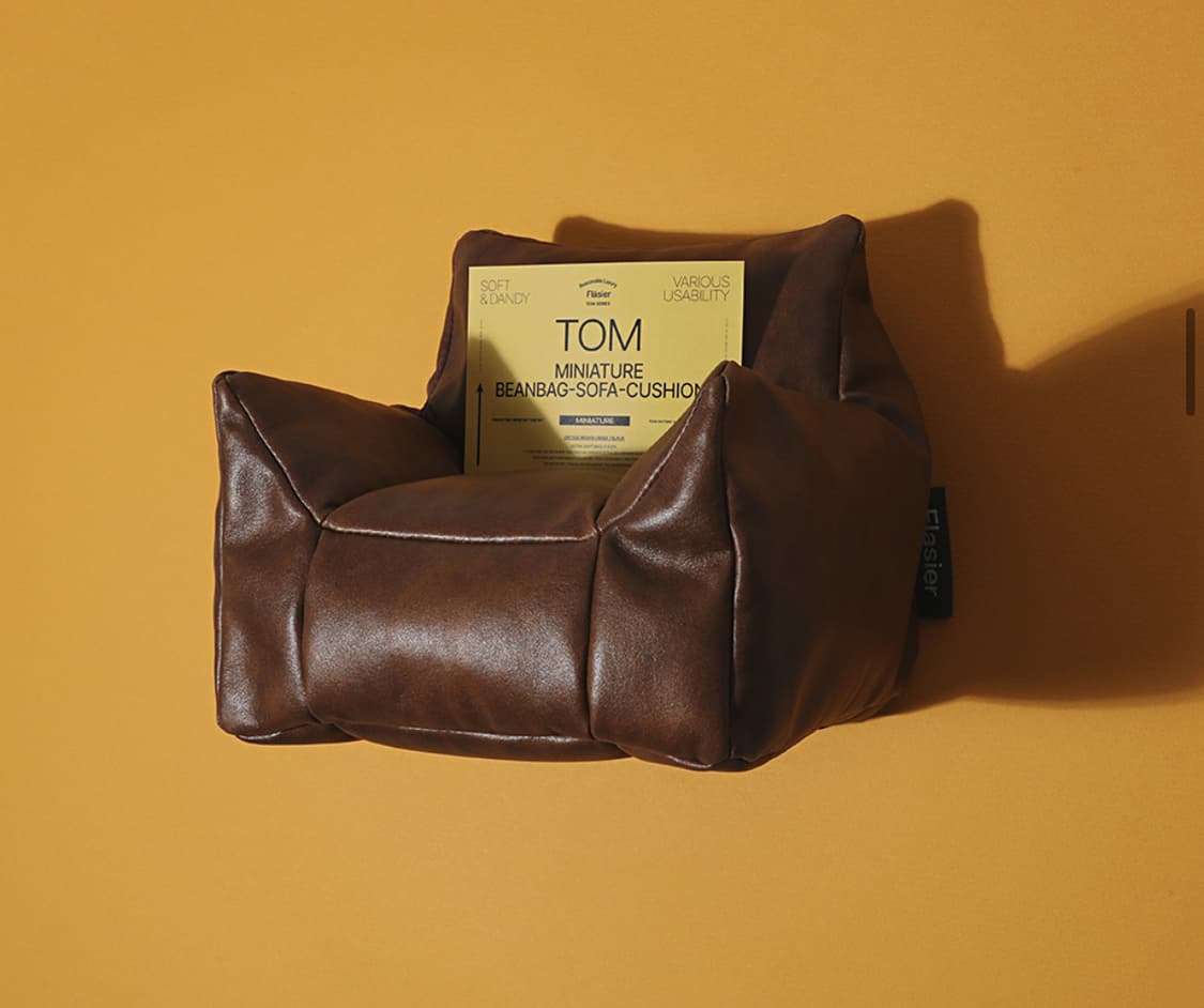 Flasier 미니어쳐 빈백 소파 쿠션 상품이미지1