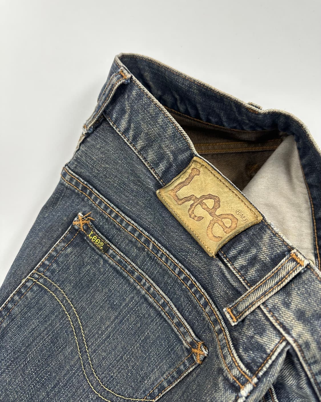 (허리41)LEE 흑청워싱 데님-M1669 상품이미지4