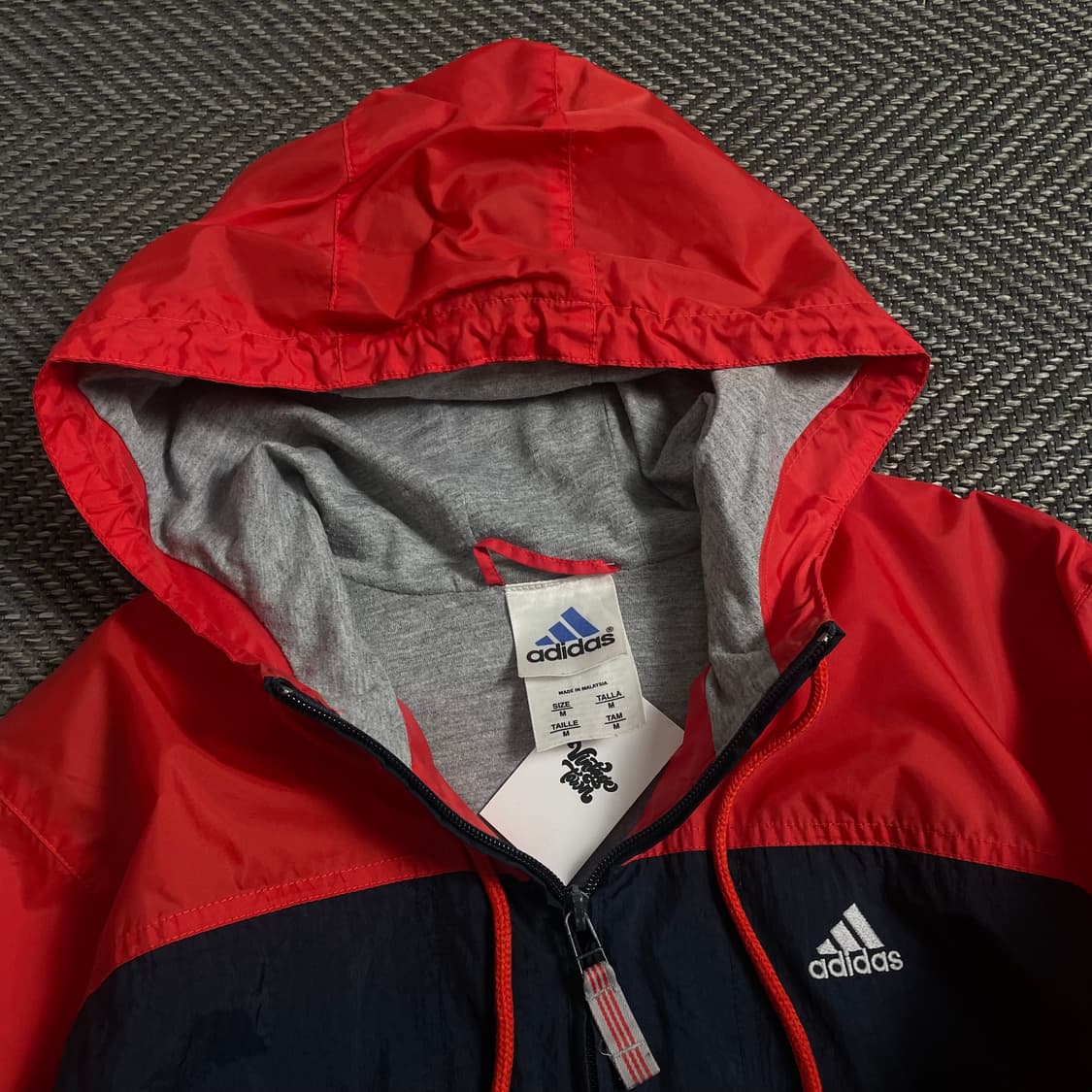 아디다스 올드스쿨 나일론 배색 바람막이o 4646 상품이미지6