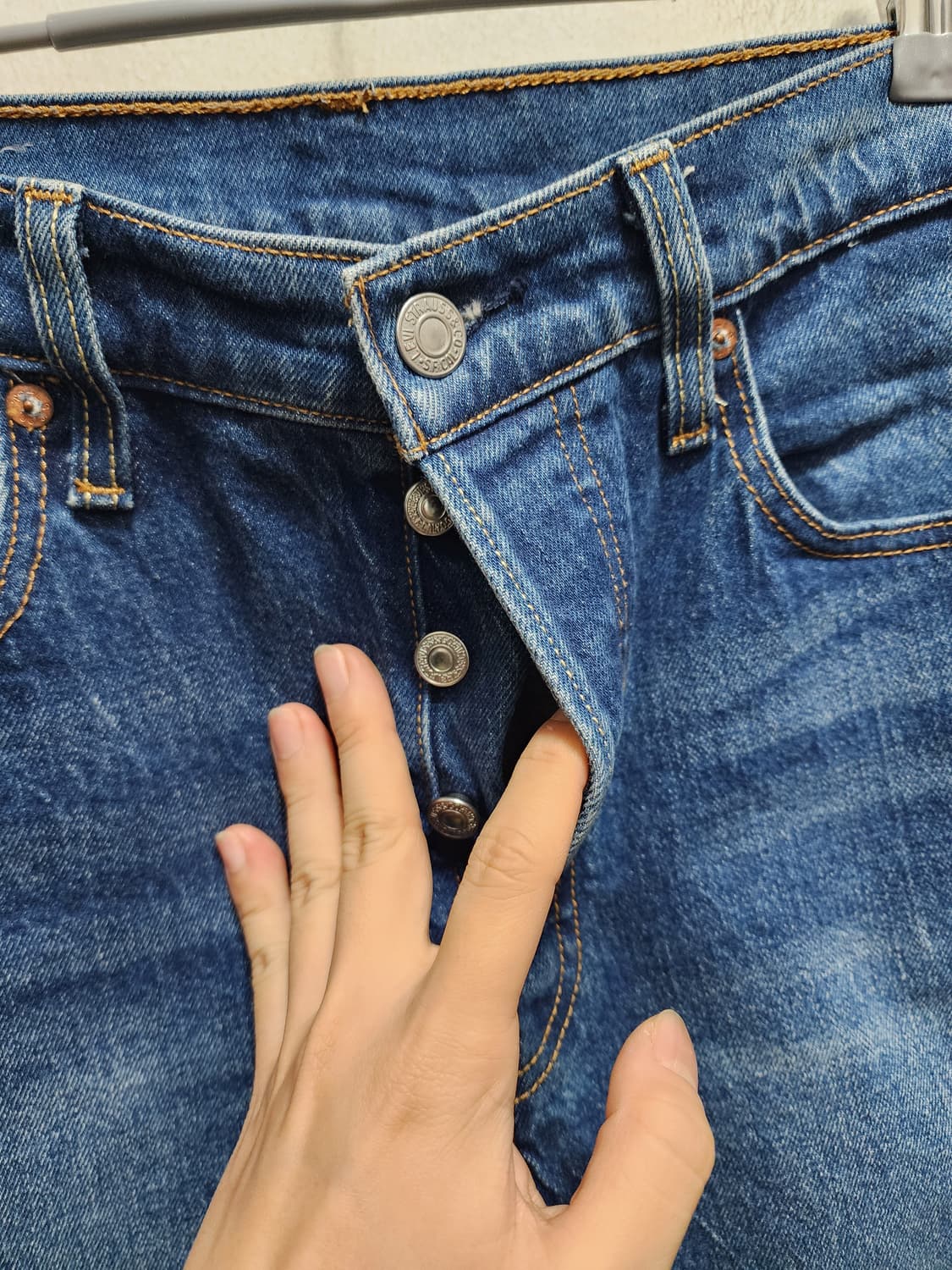 리바이스 501s 데님 청바지  상품이미지4