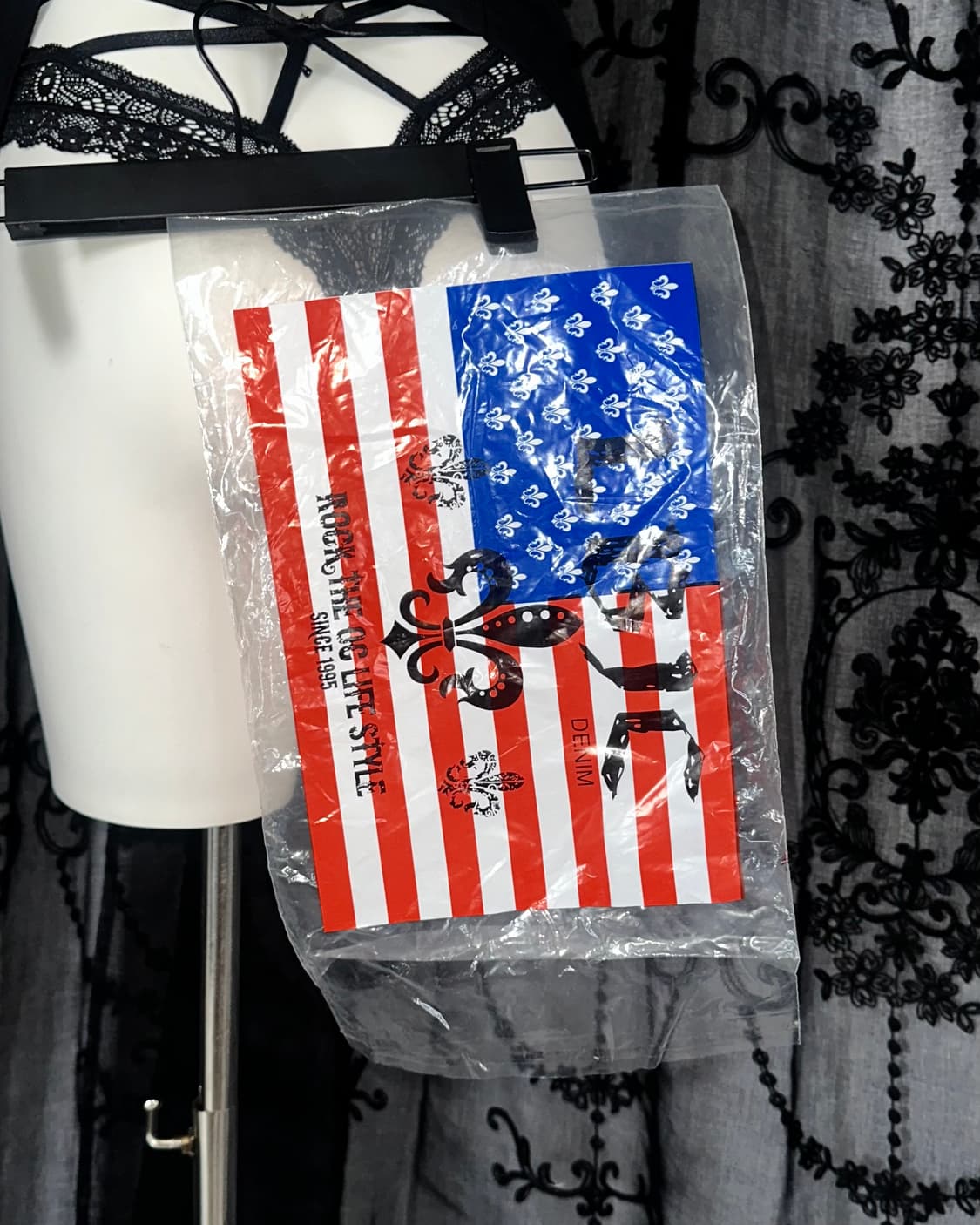 punk lettering short-sleeved 상품이미지4