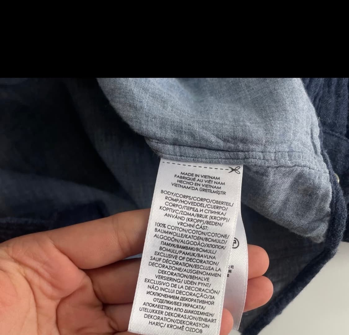 폴로 랄프로렌 자수 셔링 코튼 셔츠 상품이미지4