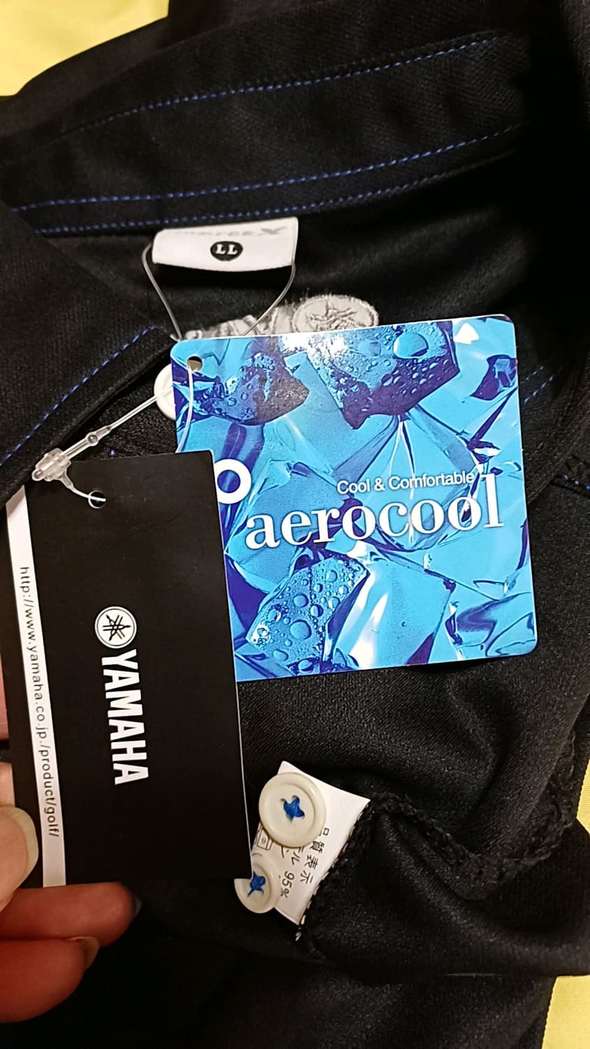 야마하 미사용 골프반팔 105 가슴56 기장72 상품이미지3