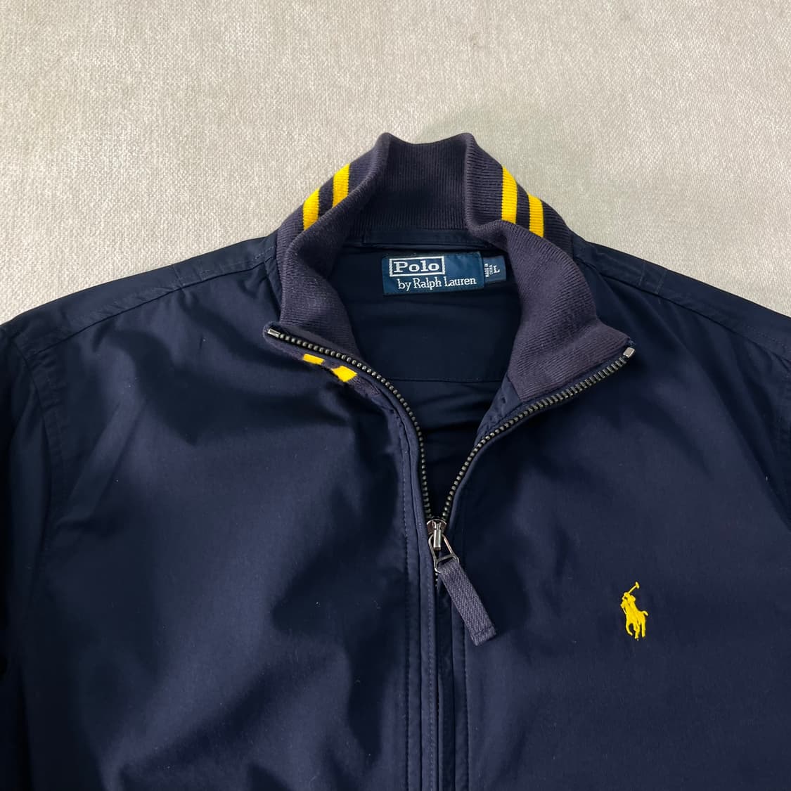 100 폴로랄프로렌 옐로우 포니 스윙톱 바람막이 자켓 상품이미지2