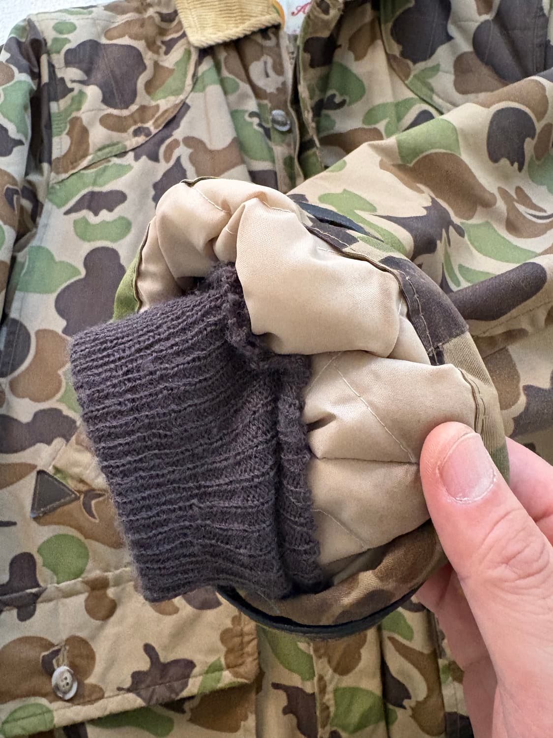 70‘s Woods Arctic Duck camo Down Parka. 상품이미지7